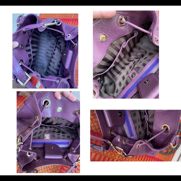 MCM Purple Satchel Bag - Picture 4 of 8